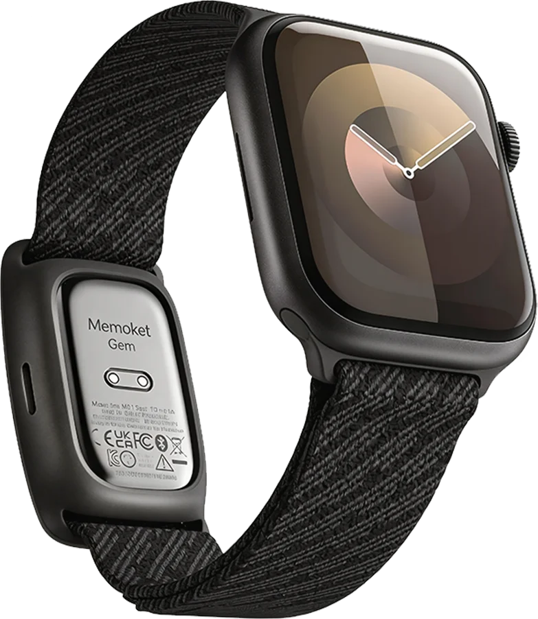 Apple WatchとGemを併用するためのMemoket Co-Wearバンド